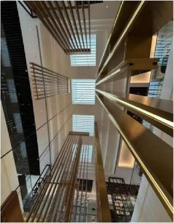 Atrium looking up