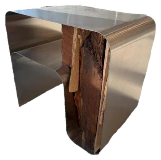Coffee table, three-quarter view